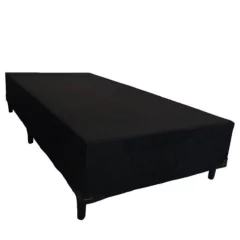 Cama Box Universal Suede Solteiro 88x188x41cm - Sonno Colchões