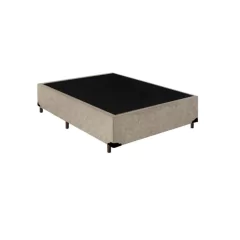 Cama Box Universal Corino Casal 138x188x41cm