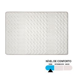 Conjunto Colchão Queen Impact com Box Universal Cinza 158x198x73cm - comprar online