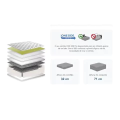 Colchão Solteiro Marrakech Flex 88x188x32cm na internet