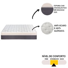 Conjunto Colchão King Serenus Sankonfort com Box Universal Bege 193x203x77cm na internet