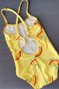ENTERA ESTAMPADO "RAINBOW" BASE AMARILLO en internet
