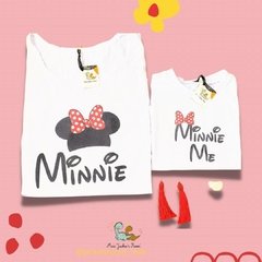 Par camisetas Minnie e Minnie Me