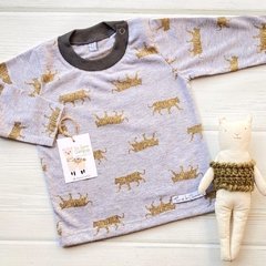Remera de Algodón Tigre Oliva