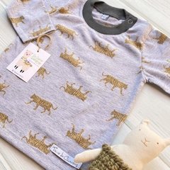 Remera de Algodón Tigre Oliva - comprar online