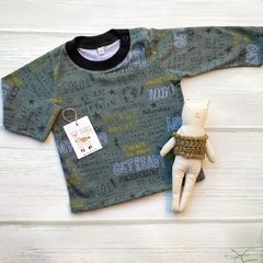 Remera de Algodón estampada Planet