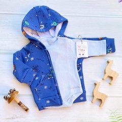 Campera de Frisa Estampada Bebé