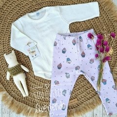 Calza Frizada Estampada - CupCake en internet