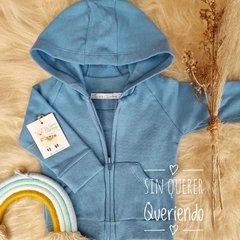 Campera de Frisa Azul Aero - comprar online