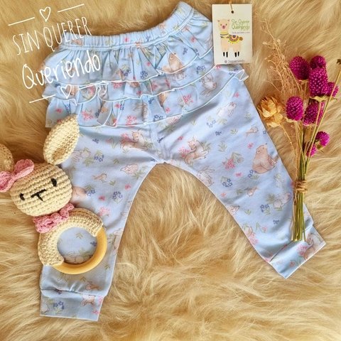 Calza Con Volado Modelo Bambi