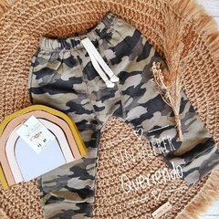 Babucha Camuflada con Cordón Bebe