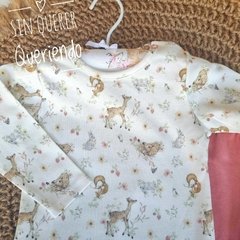Conjunto De Algodón - Remera + Pantalón con Puño - Modelo DULCE BOSQUE - comprar online