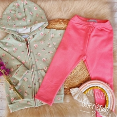 Conjunto Frisado: Campera Estampada +Calza - comprar online