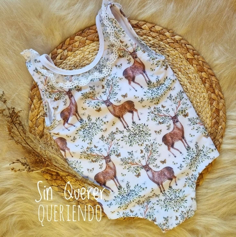 Traje de Baño Con Puntilla - Bosque Encantado - comprar online