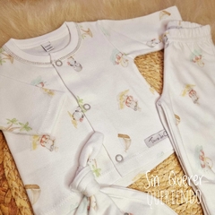 Ajuar Estampado Laguna Pai Con Batita con Broches - comprar online