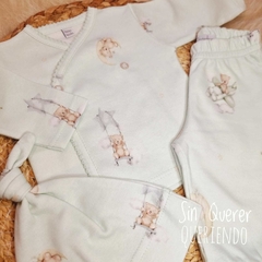 Ajuar Cruzado Aqua - Dulces Sueños - comprar online