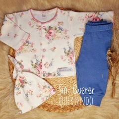 Ajuar 3 Piezas Estampado Mini Bouquet
