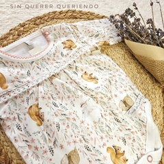 Body Bosque Romántico con Puntilla