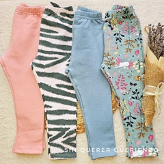 Calza Frizada Print Cebra - comprar online
