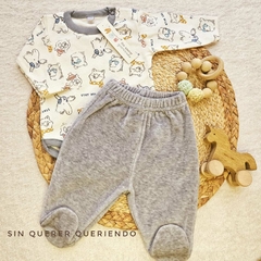 Ranitas de Plush - Gris Melange - comprar online