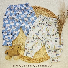 Pantalón Estampado c/puñito R/N - 0/3 M - comprar online