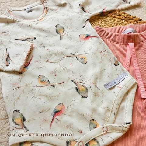 Body Estampado Bird + Babuchita de Morley