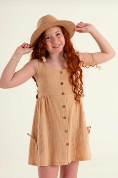 Vestido Emma tela baby cotton - comprar online