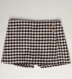 Short Pollera de Viyela Cuadrille en internet