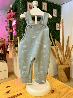 Jardinero de frisa ''Celeste pastel Galaxia''