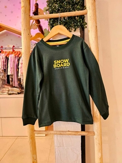 Camiseta manga larga ''Snow board'' - comprar online