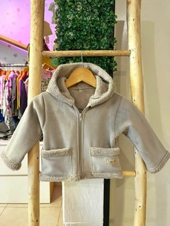 Chaqueta corderoy ''Gris ceniza''