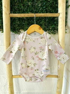 Body mangas largas ''Encanto floral''