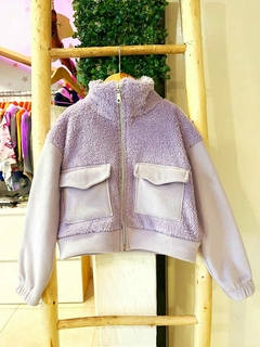 Campera ''Nube lila''