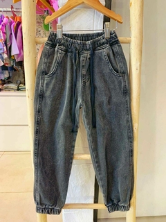Jean babucha ''Gris urbano''
