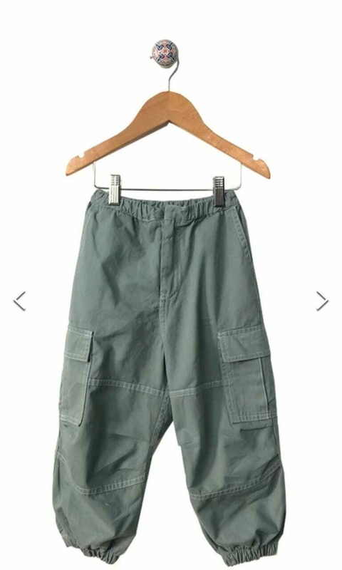 Pantalon gabon verde oliva