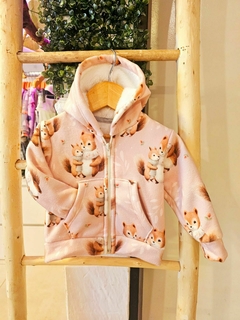 Campera darlon con peluche ''Ternura silvestre''