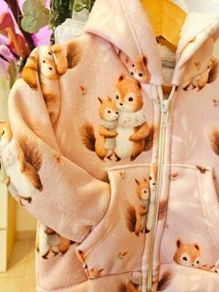 Campera darlon con peluche ''Ternura silvestre'' - comprar online