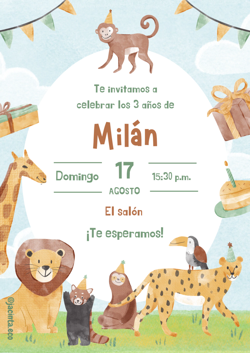 invitaciones Digitales Cumpleaños