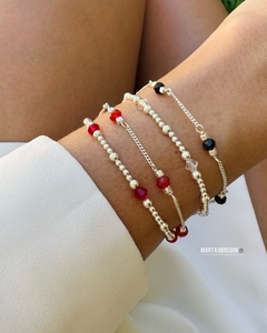 Pulsera Evangelina roja - comprar online