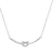 Collar nudo cubic