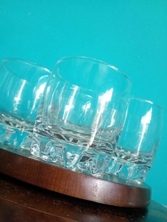 Jogo com 6 copos para whisky em vidro - loja online