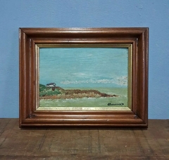 O.s. eucatex Assinada '81 Assinada a Praia