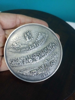 1967 - Medalha Universidade de Caxias do Sul - Brasil - Bronze / banho de prata - comprar online