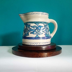 Antiga jarra decorativa em faiança portuguesa - comprar online