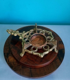 Antiga Espiriteira/ Fogareiro Em Bronze Maciço - comprar online