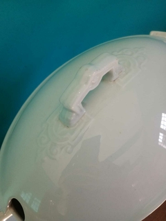 Antiga sopeira branca inglesa em porcelana WOOD & SONS - loja online