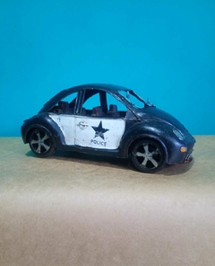 Antiga miniatura Fusca da polícia americana - comprar online