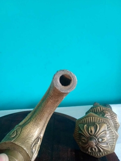 Antigo e lindo jogo de bica com registro em bronze maciço na internet