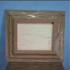 O.s.t com Moldura Hortências Azuis (assinada) - loja online