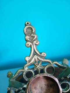 Antiga Espiriteira/ Fogareiro Em Bronze Maciço - loja online